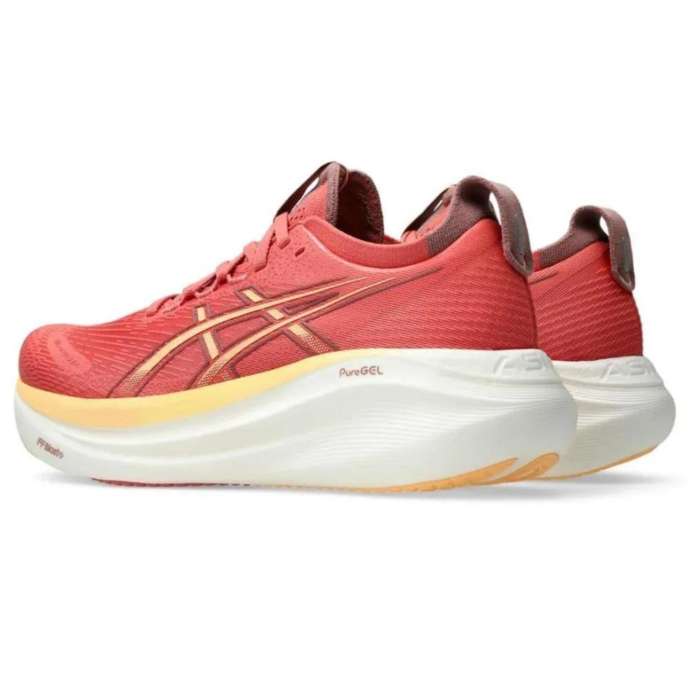 Tênis Asics Gel Nimbus 27 Feminino Corrida Rosa 4