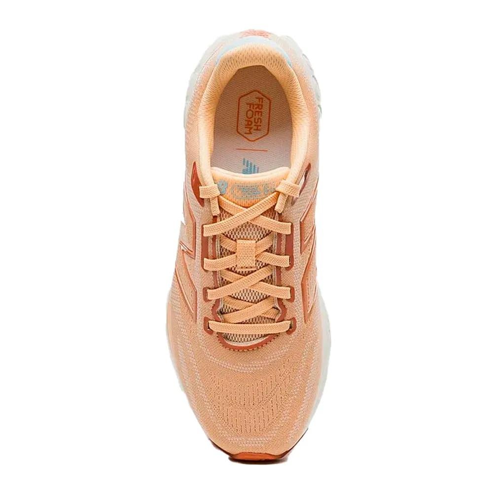 Tênis New Balance 680v8 Feminino Corrida Laranja 4