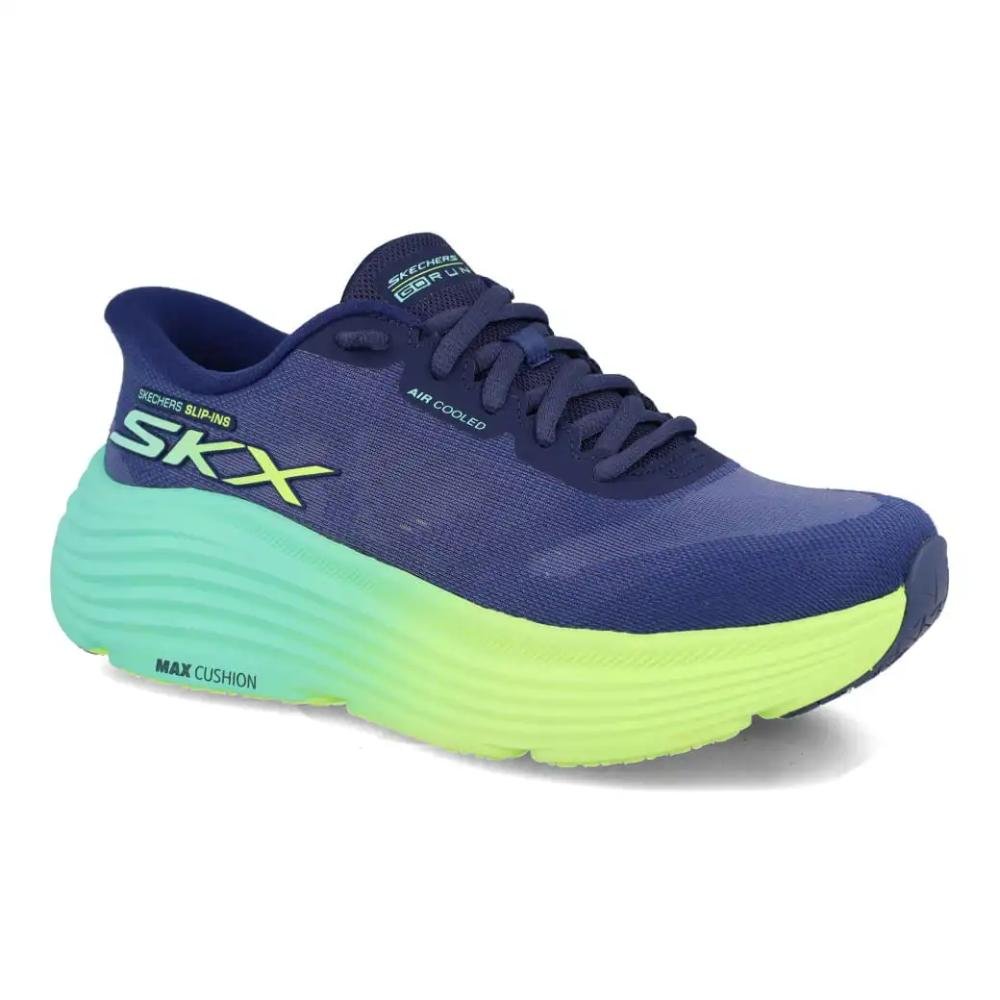 Tênis Skechers Max Cushioning Feminino Azul Marinho 3