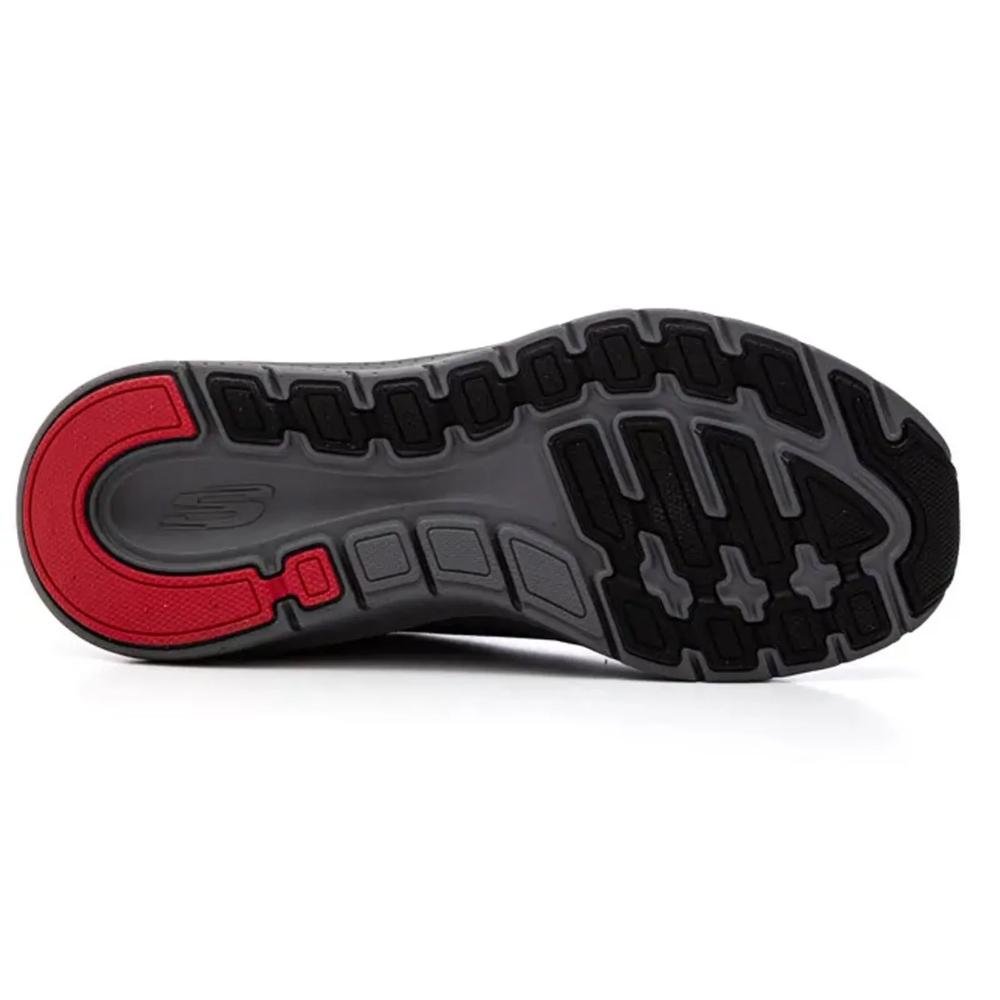 Tênis Skechers Arch Fit 2.0 Masculino Caminhada Preto 5