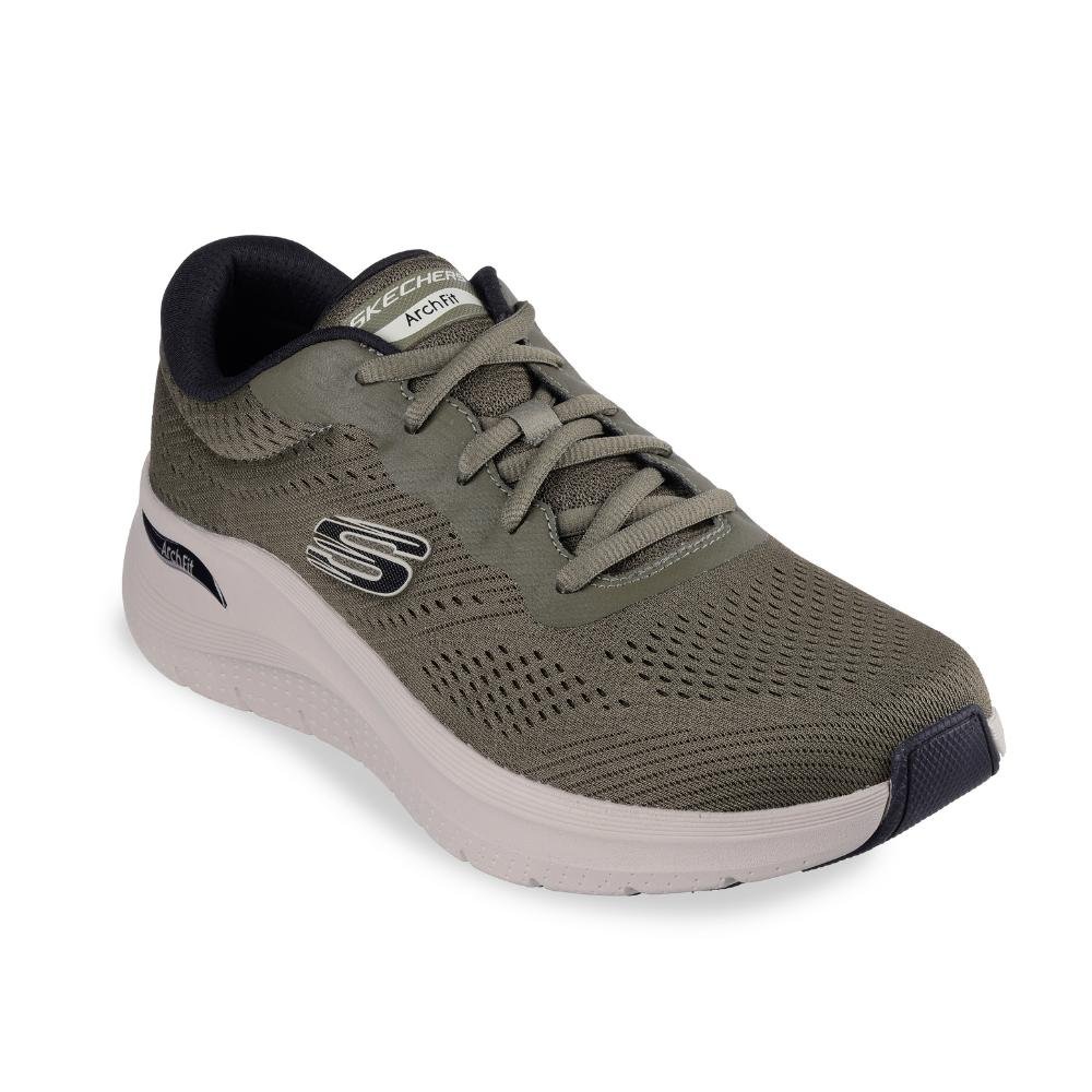 Tênis Skechers Arch Fit 2.0 Masculino Corrida Verde 2
