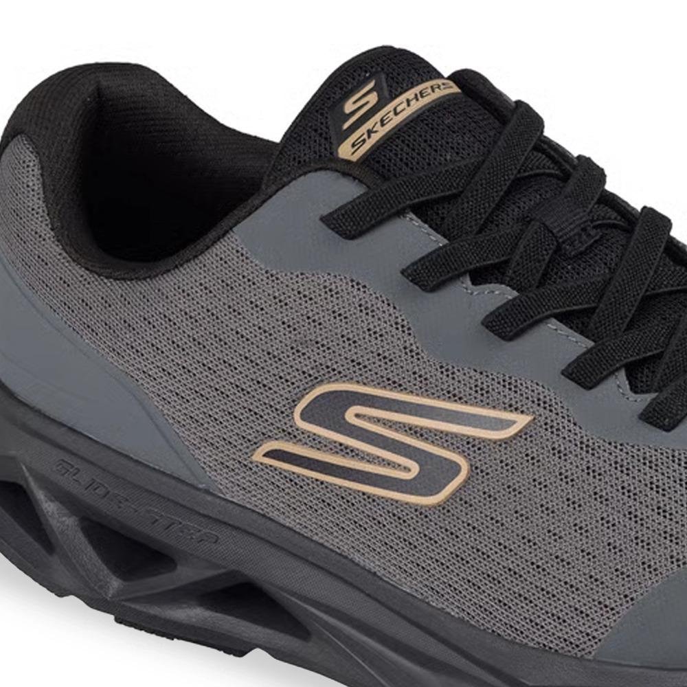 Tênis de Corrida Skechers Glide-Step Vortex Avalin Cinza 3