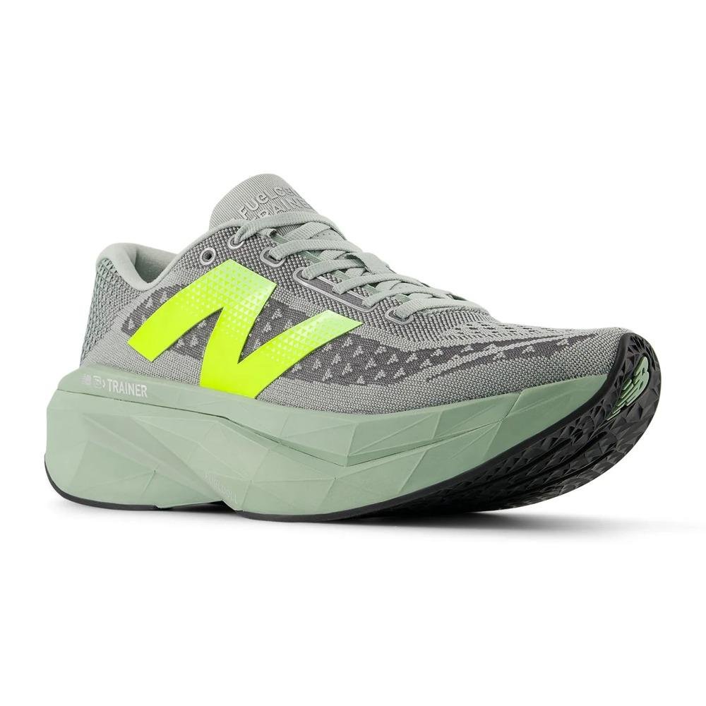Tênis de Treino New Balance FuelCell SuperComp v3 Masculino Verde/Cinza 2