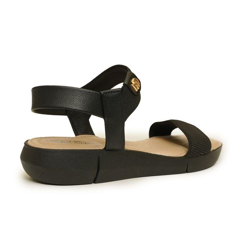 Sandália Feminina Elástico Modare Preto 6
