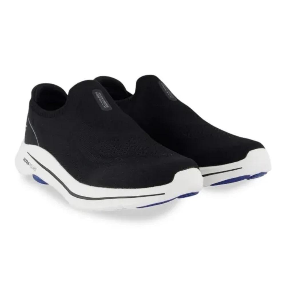 Tênis de Caminhada Skechers Go Walk 8 Gabe Masculino Preto/Branco 2