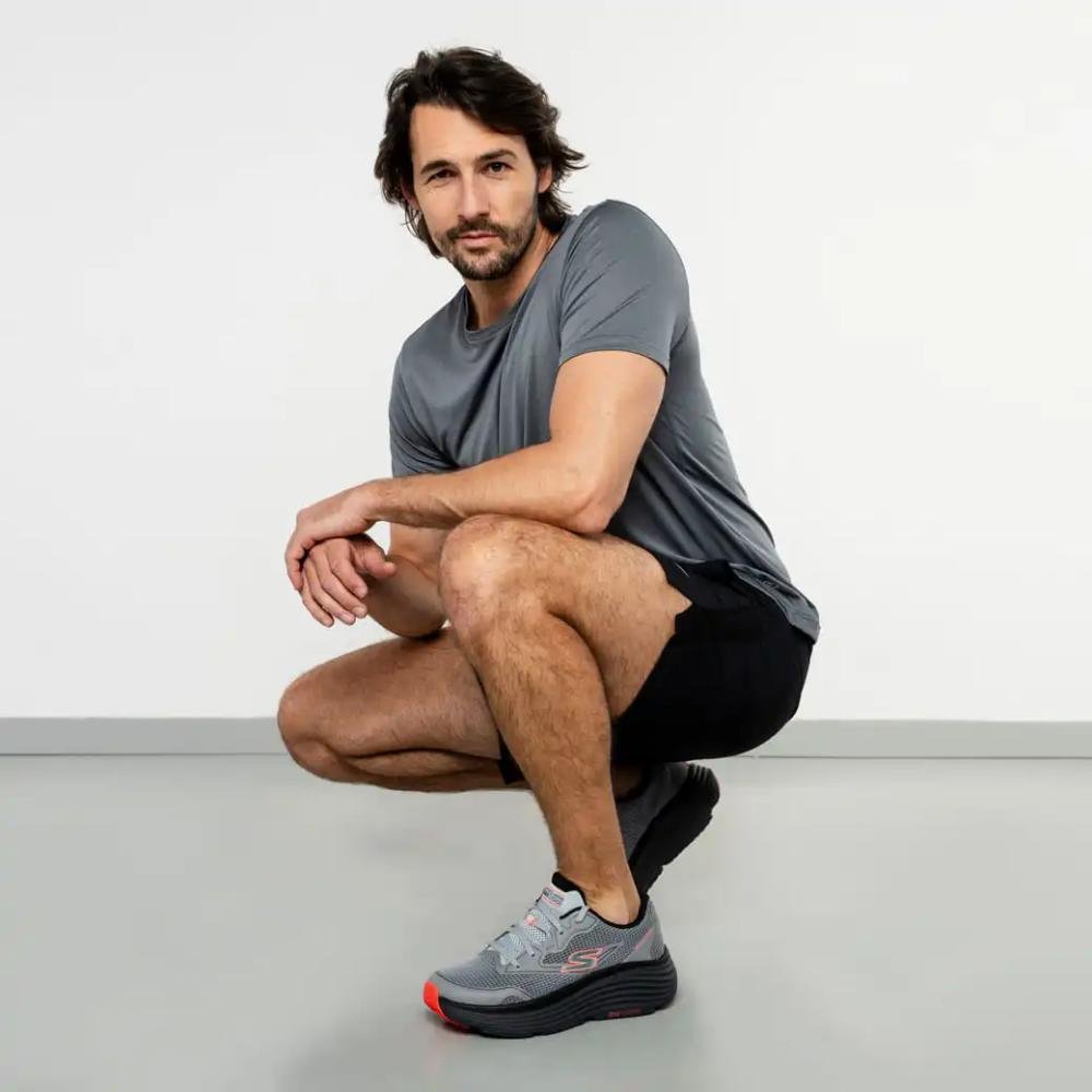 Tênis Skechers Max Cushioning Masculino Training Cinza 10