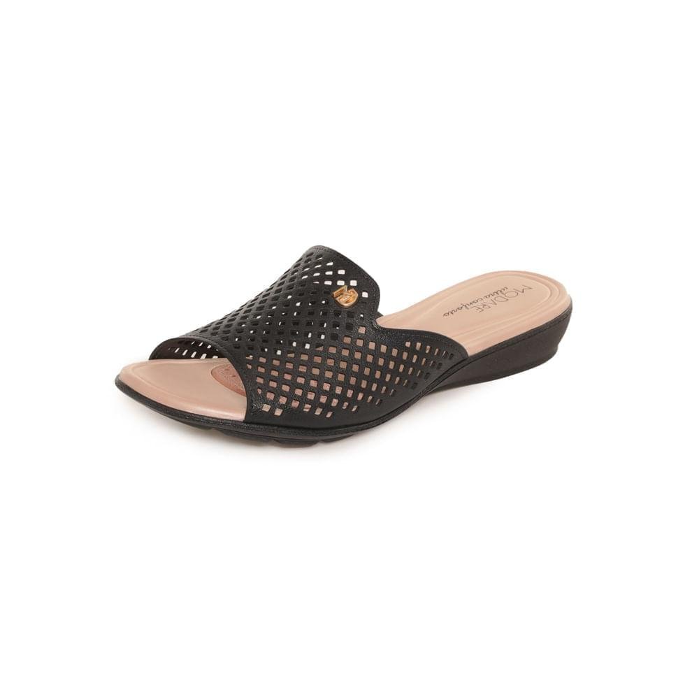 Tamanco Slide Telado Modare Feminino Preto 6