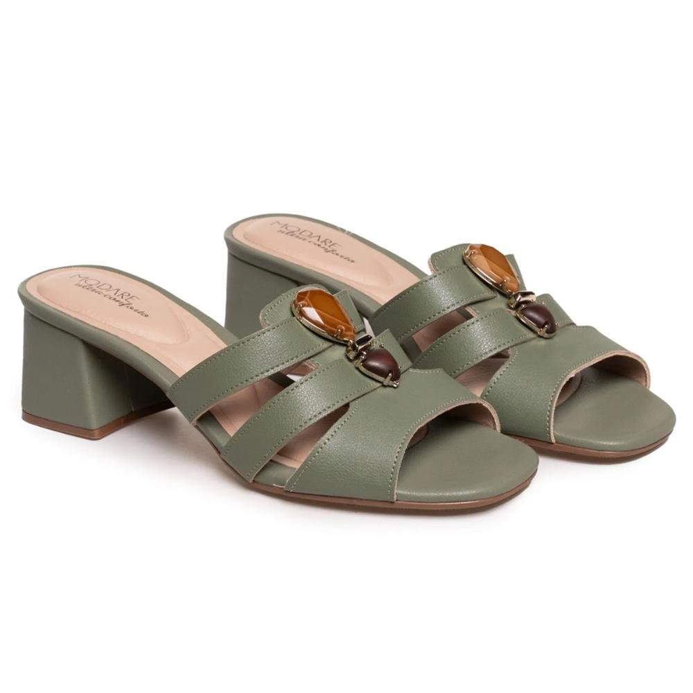 Tamanco Modare Feminino Verde 4