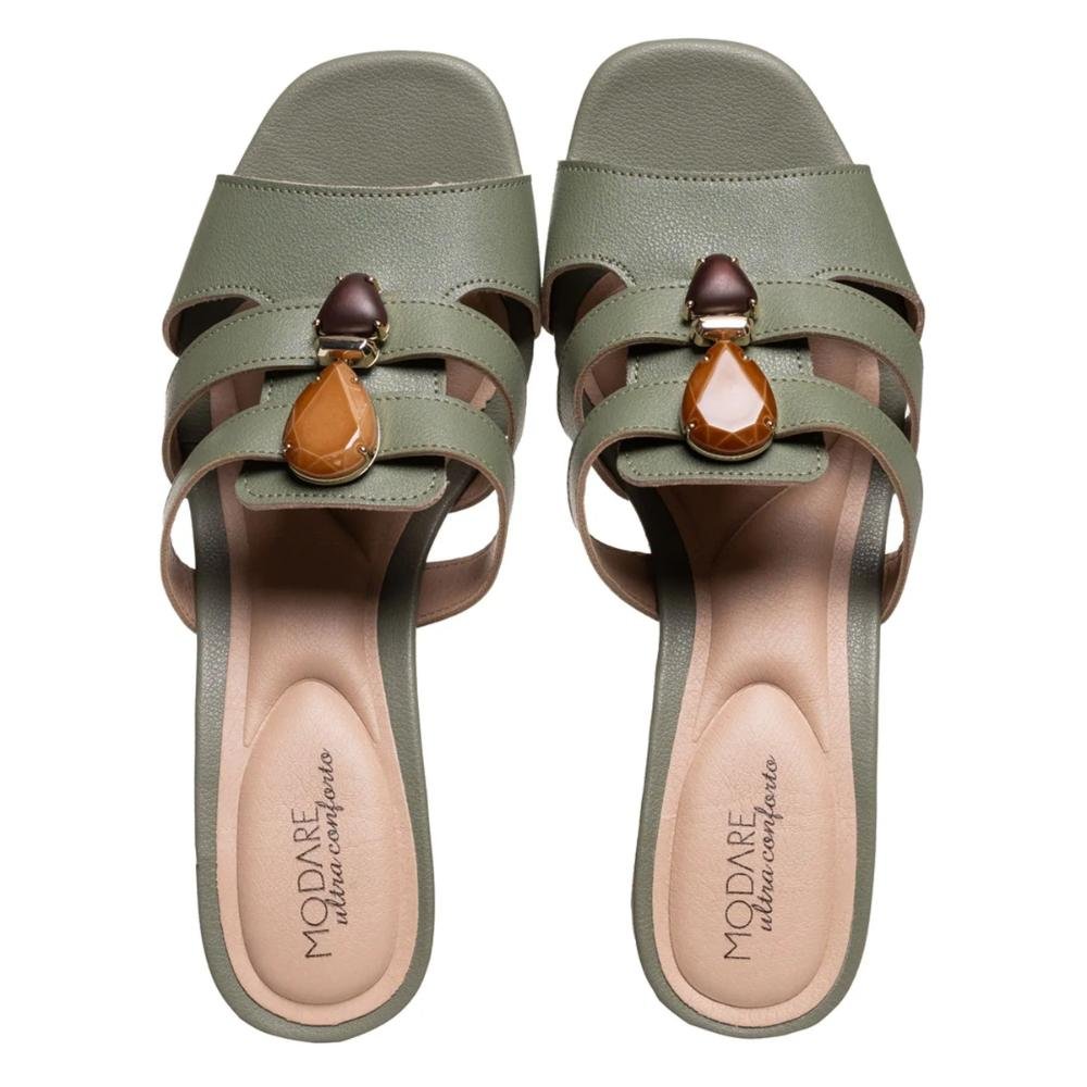 Tamanco Modare Feminino Verde 6