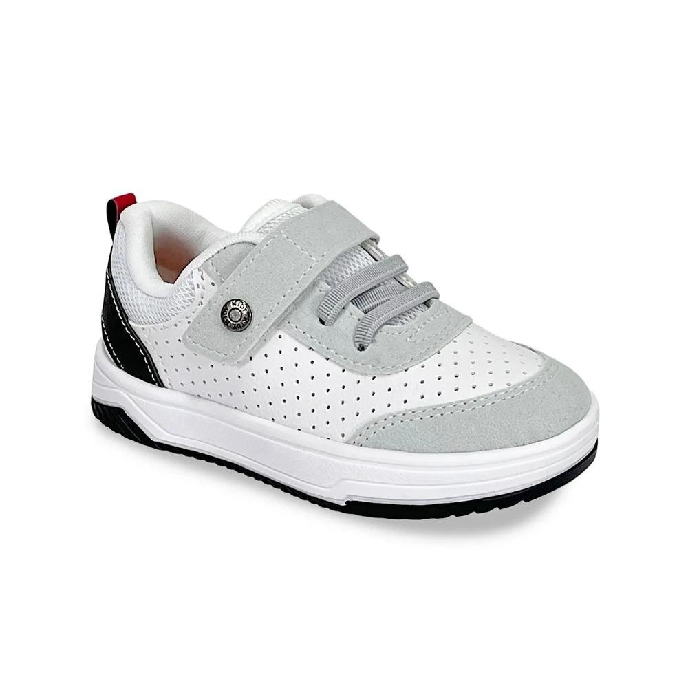 Tênis Casual Kidy Happy Respitec Infantil Branco/Cinza 2