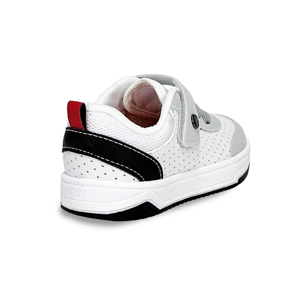 Tênis Casual Kidy Happy Respitec Infantil Branco/Cinza 5