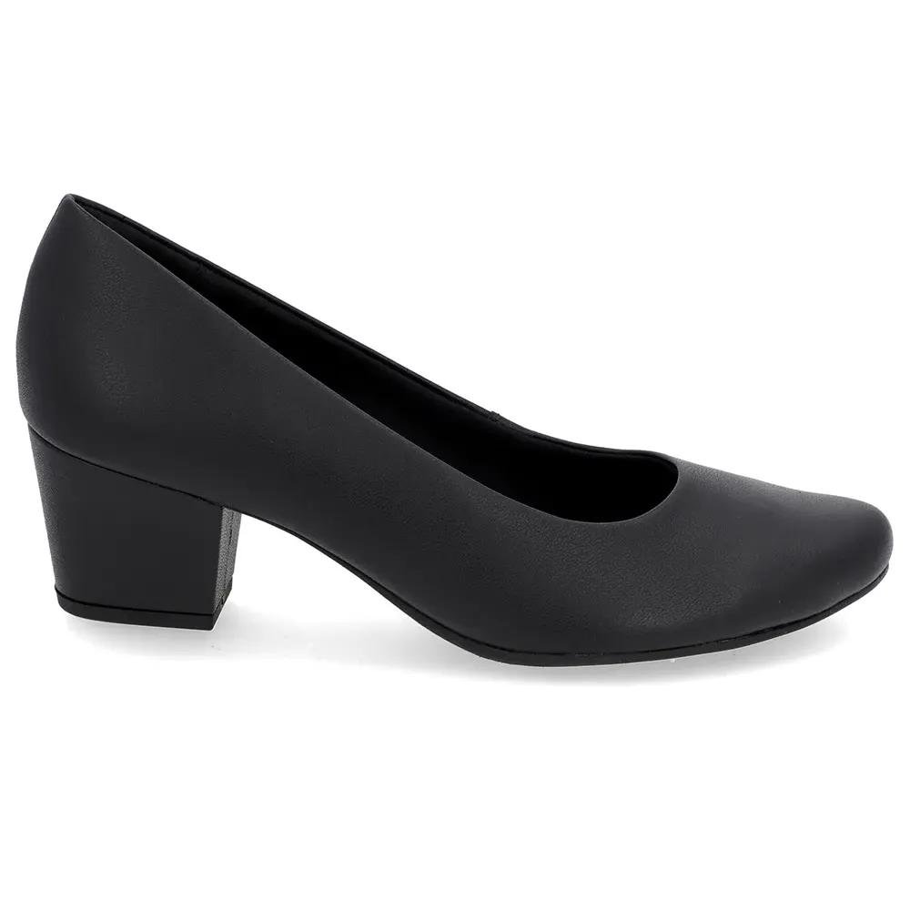 Scarpin Bico Redondo Usaflex Comfy Feminino