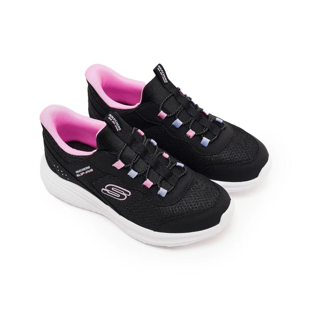 Tênis Casual Skechers Bounder Pro Juvenil Preto 4