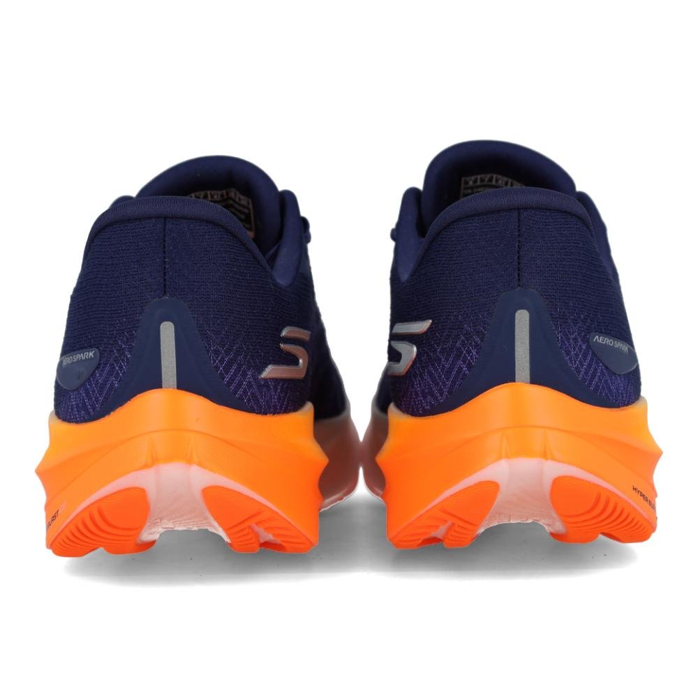 Tênis de Treino Skechers SKX Aero Spark Masculino Azul/Laranja 7