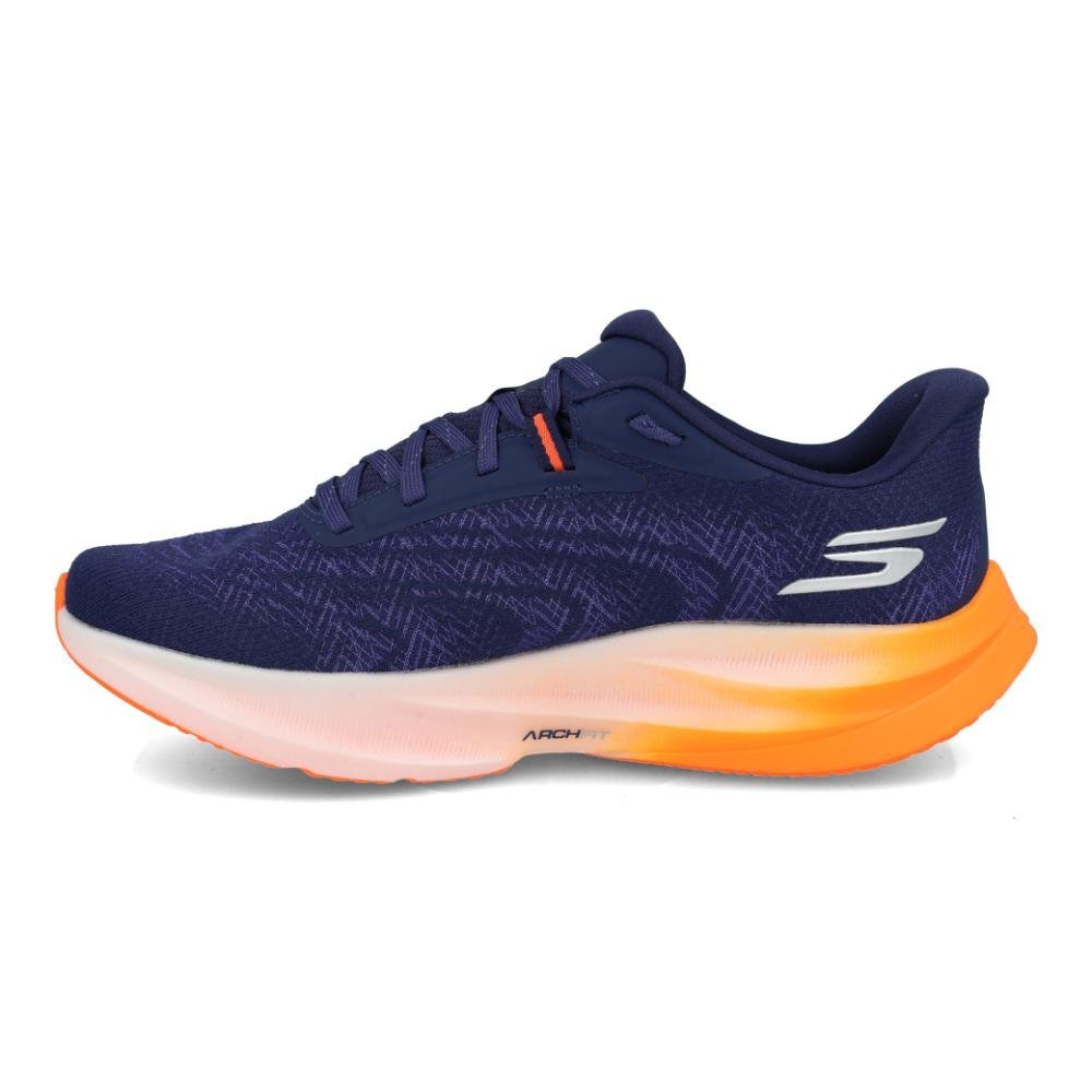 Tênis de Treino Skechers SKX Aero Spark Masculino Azul/Laranja 3