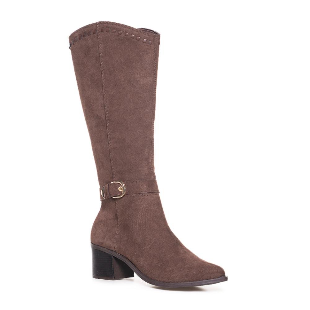 Bota Western Via Marte Fivela Feminina Marrom 3