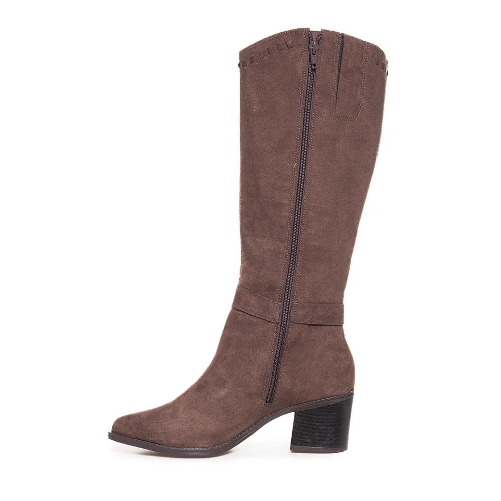 Bota Western Via Marte Fivela Feminina Marrom 4