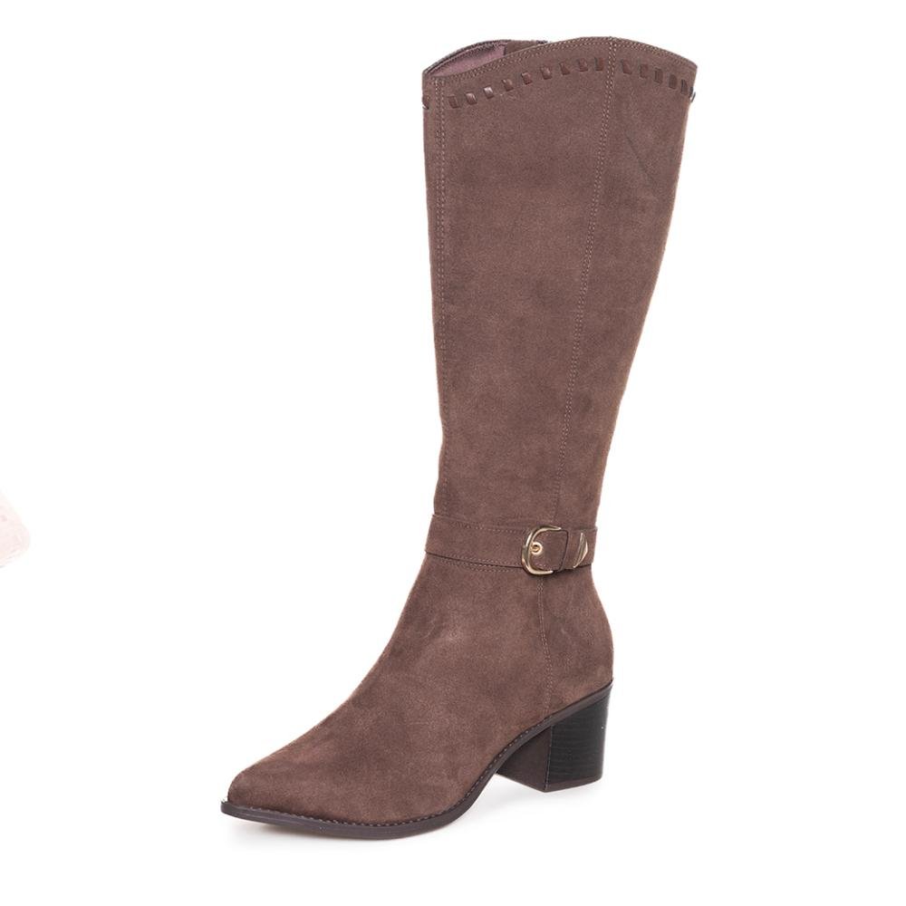 Bota Western Via Marte Fivela Feminina Marrom 5