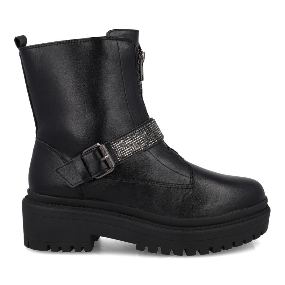 Bota Biker Via Marte Strass Feminina