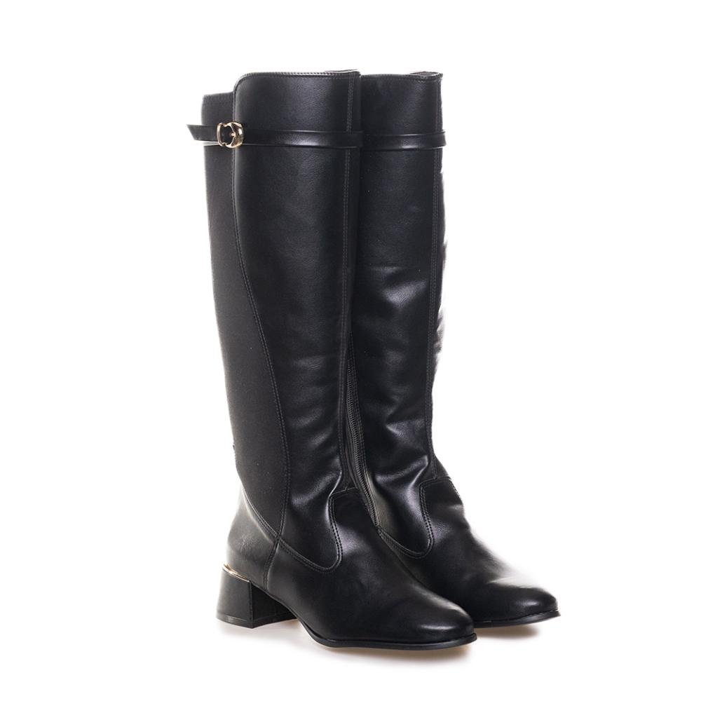 Bota Montaria Bebecê Fivela Feminina Preto 3