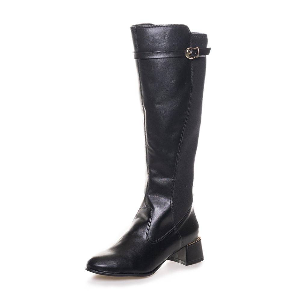Bota Montaria Bebecê Fivela Feminina Preto 6