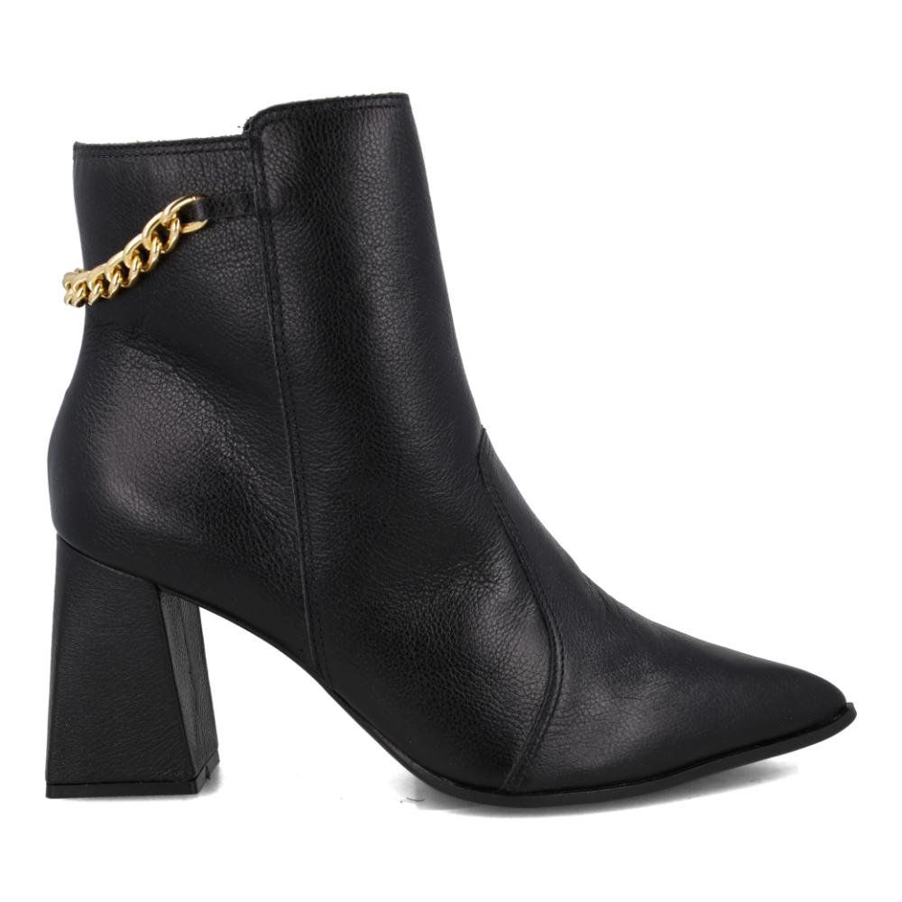 Bota Cano Curto Bebecê Chain Feminina