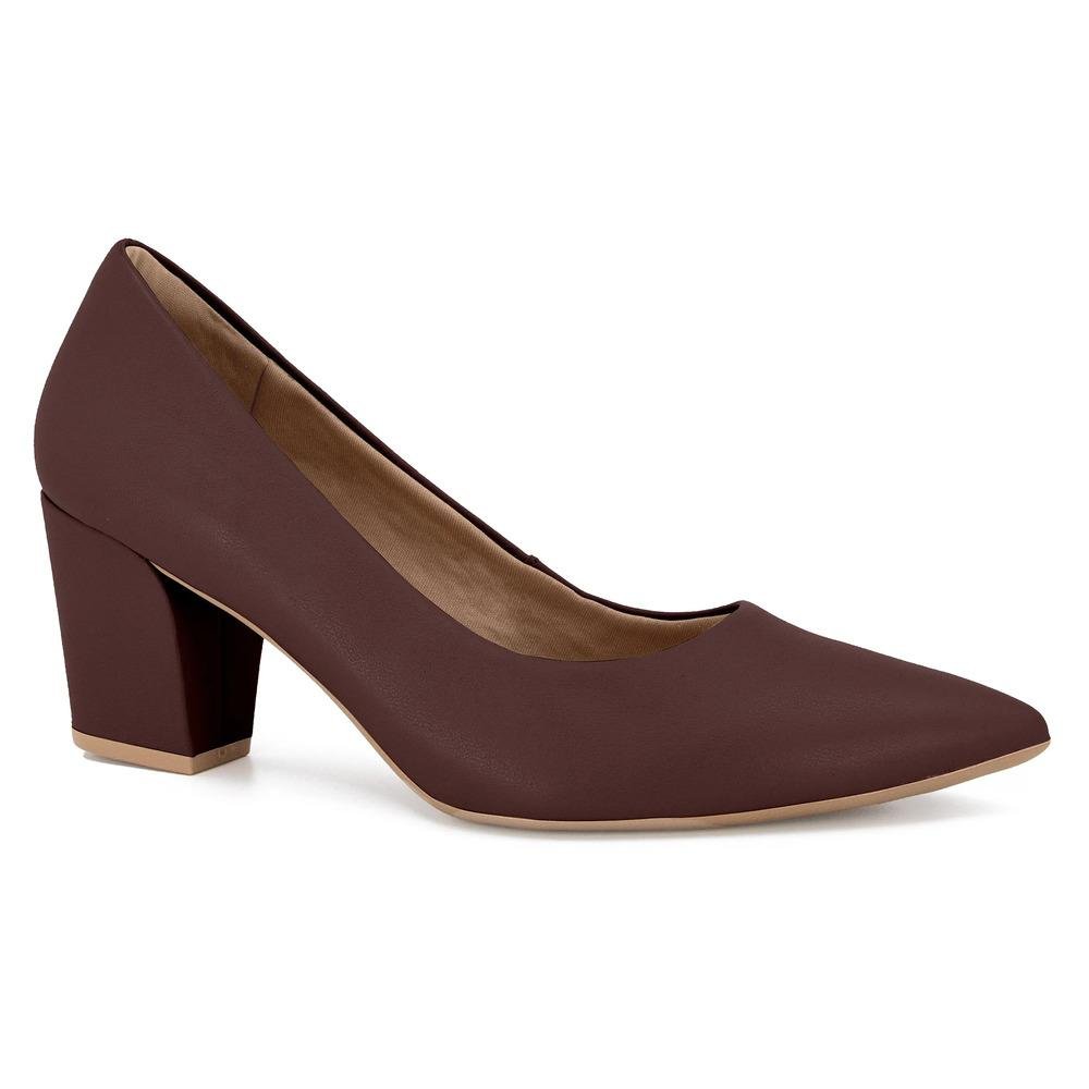 Scarpin Bico Fino Usaflex Classic Feminino