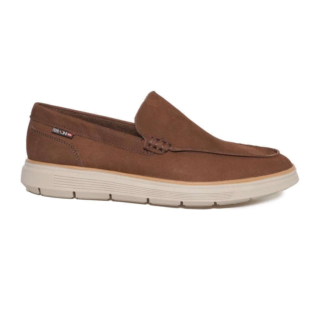 Mocassim Ferracini Index Couro Masculino