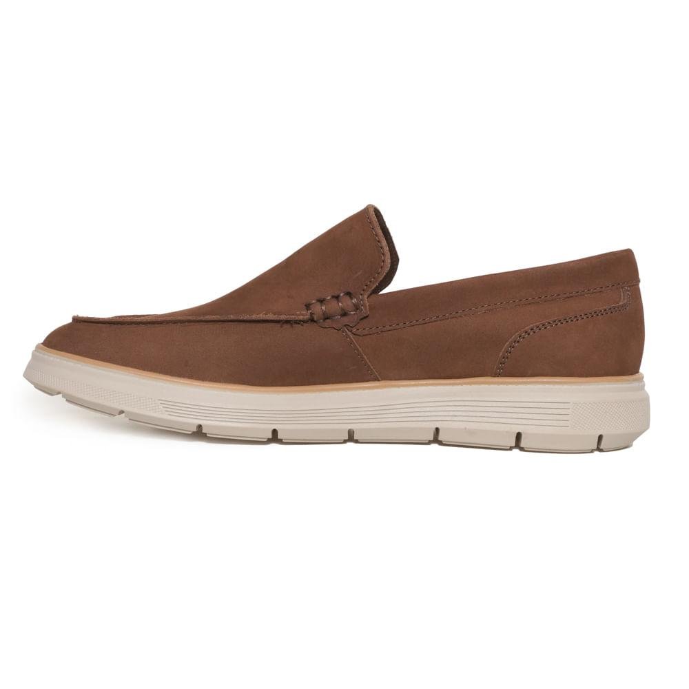 Mocassim Ferracini Index Couro Masculino Café 3