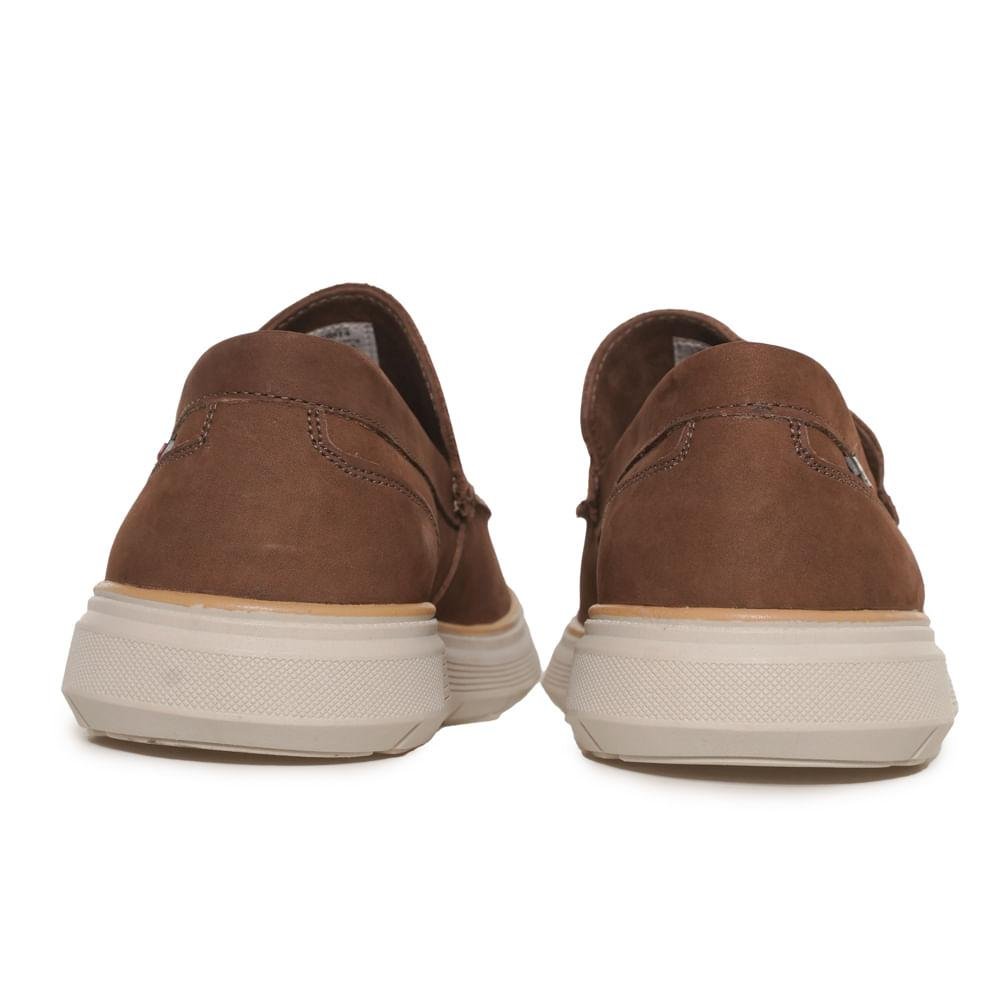 Mocassim Ferracini Index Couro Masculino Café 7
