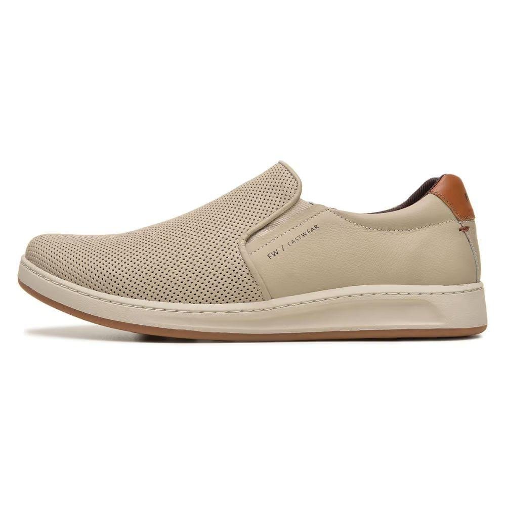Sapatênis Slip On Free Way Masculino Casual Off White 2