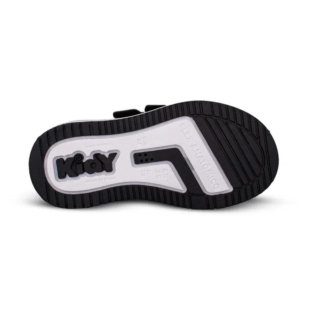 Tênis Casual Kidy Happy Infantil Preto 4