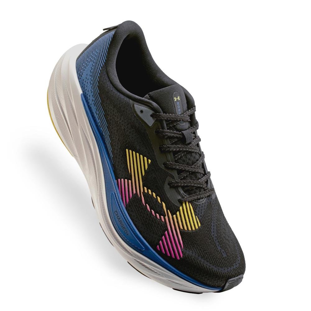 Tênis de Corrida Under Armour Charged Nonstop Unissex Preto 2