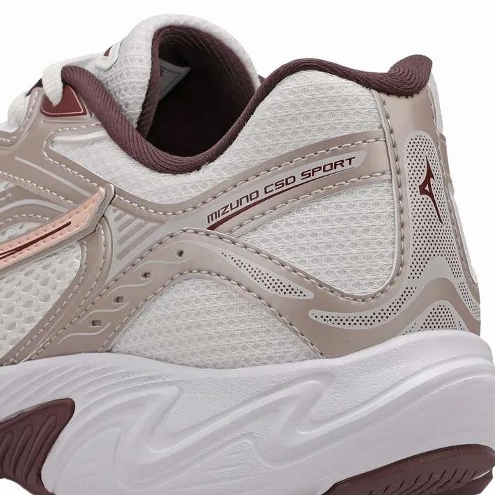 Tênis Casual Mizuno CSD Sport Feminino Branco/Rose 3