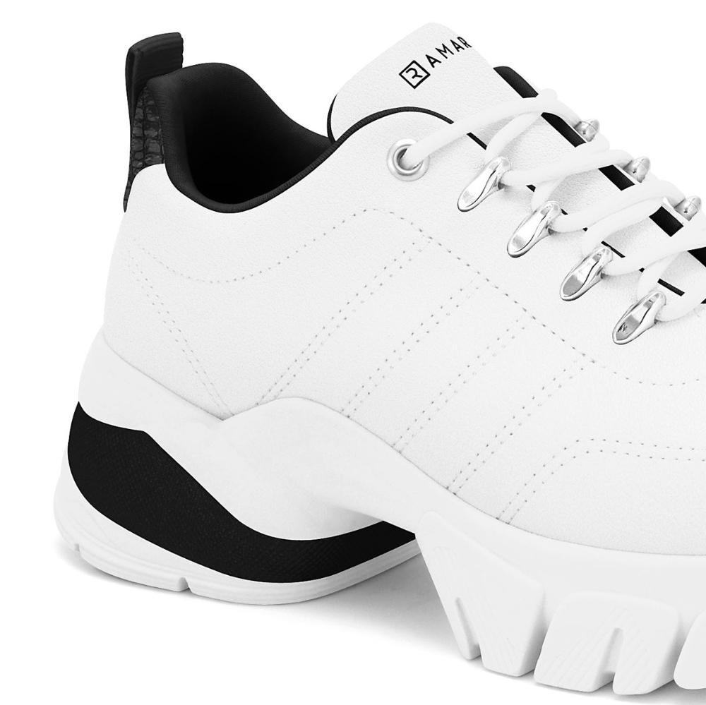 Tênis Ramarim Chunky Feminino Branco 2