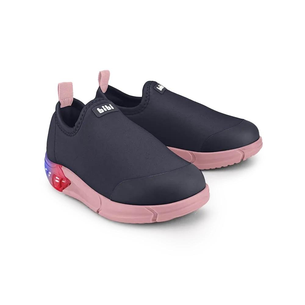 Tênis Bibi Calçados Infantil Led Slip On Azul Marinho 3