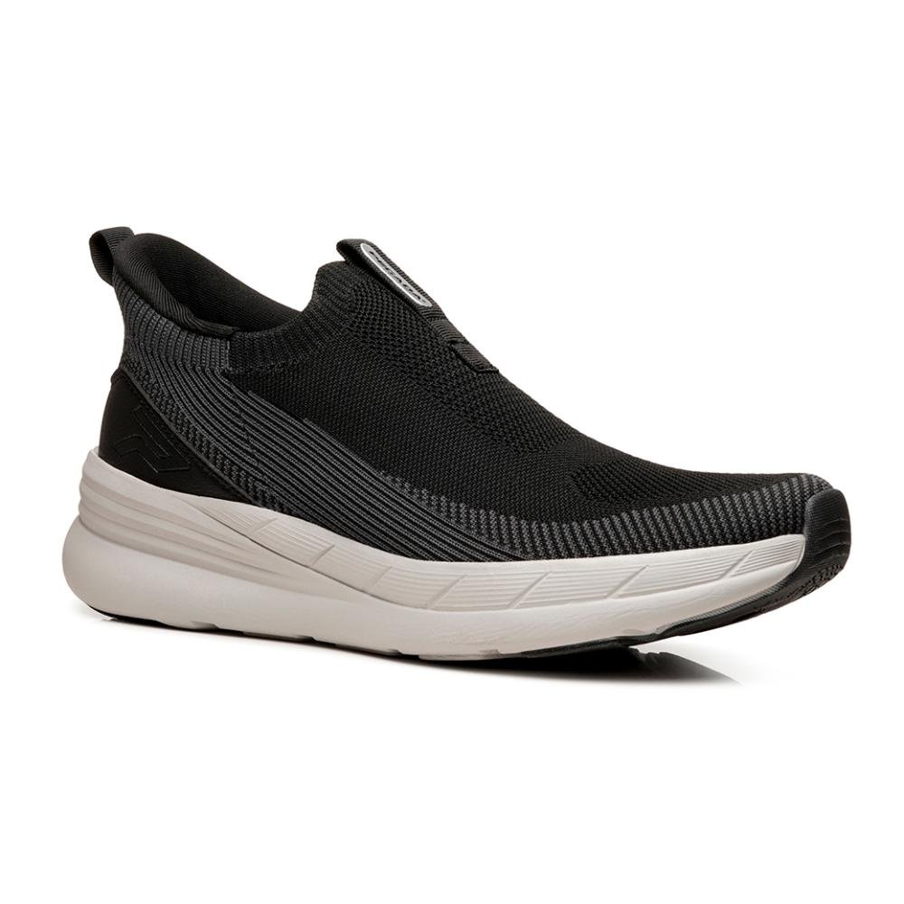 Tênis Pegada Slip On Casual Masculino Preto 2