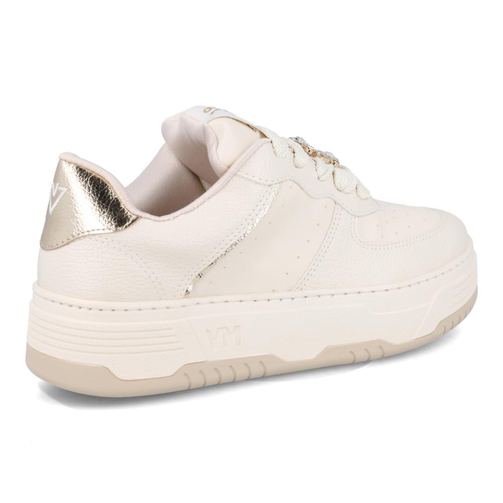 Tênis Via Marte Casual Detalhes Feminino Marfim 6