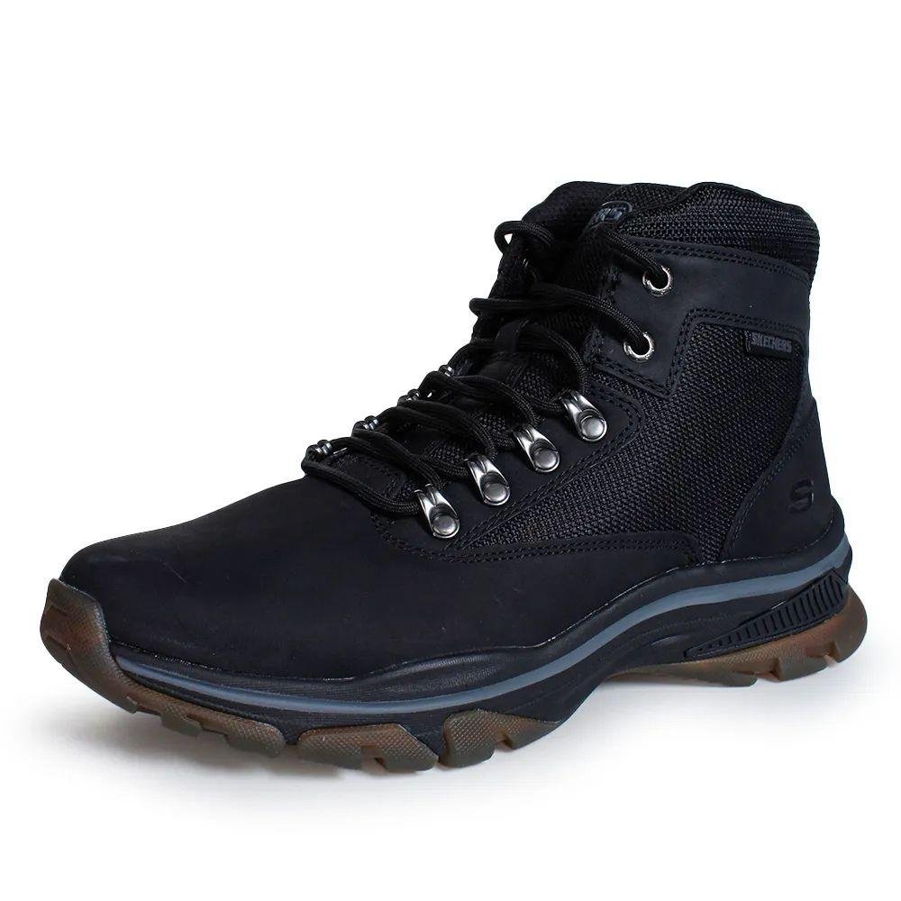 Bota Skechers Casual Masculina Preto 3