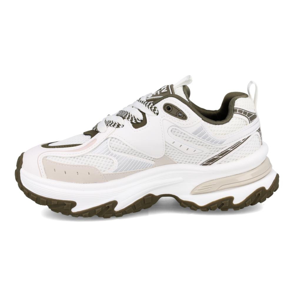 Tênis Casual Via Marte Multi Feminino Branco/Verde 4