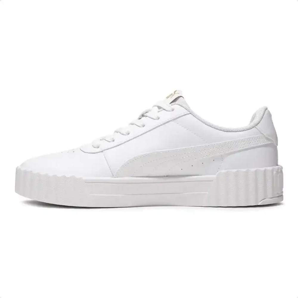 Tenis Puma Carina 3.0 BDP Feminino Casual Solado Alto Branco 2