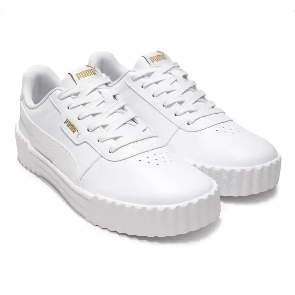 Tenis Puma Carina 3.0 BDP Feminino Casual Solado Alto Branco 3