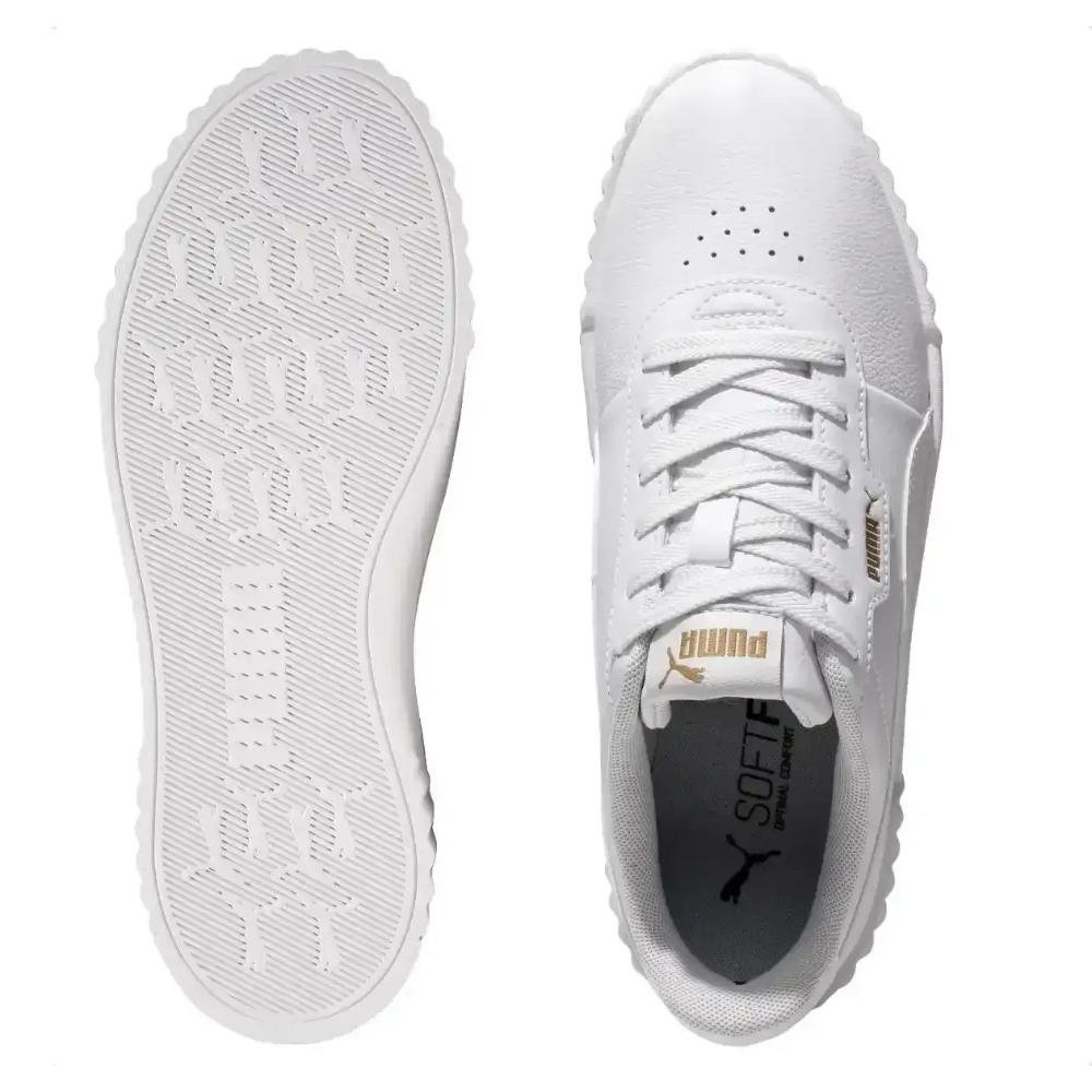 Tenis Puma Carina 3.0 BDP Feminino Casual Solado Alto Branco 4