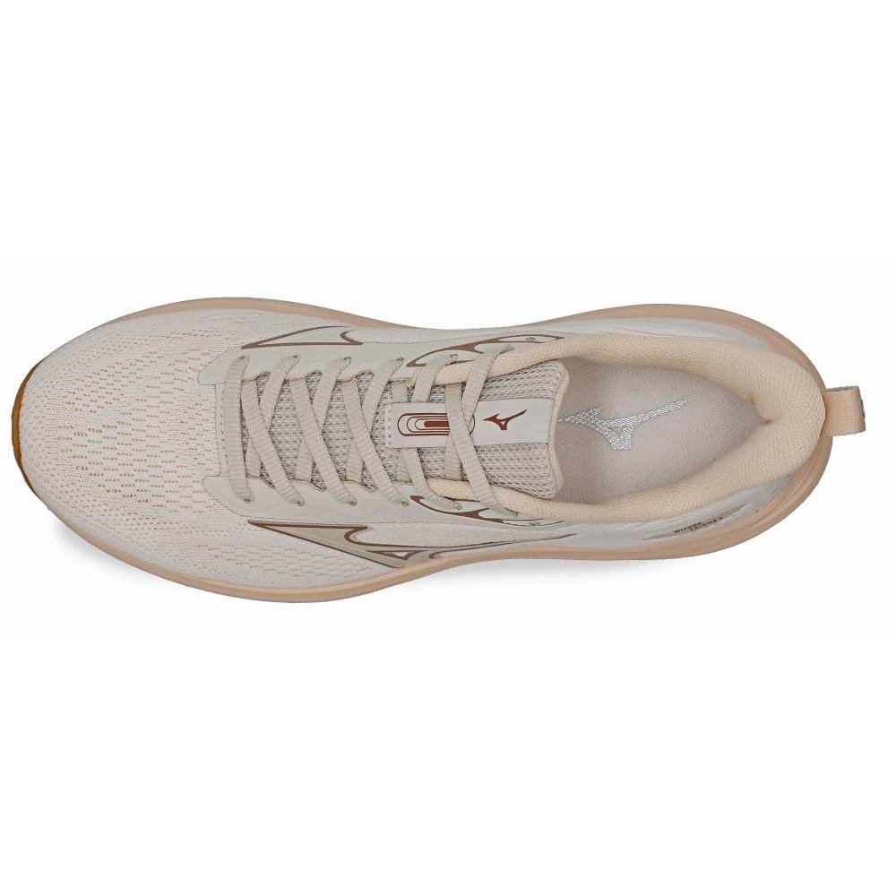 Tênis de Corrida Mizuno Enigma 3 Feminino Bege 3