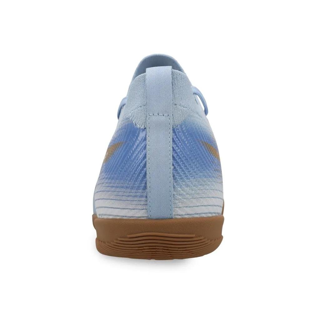 Chuteira Futsal Mizuno Azbran Alpha Club IN Masculina Azul 5