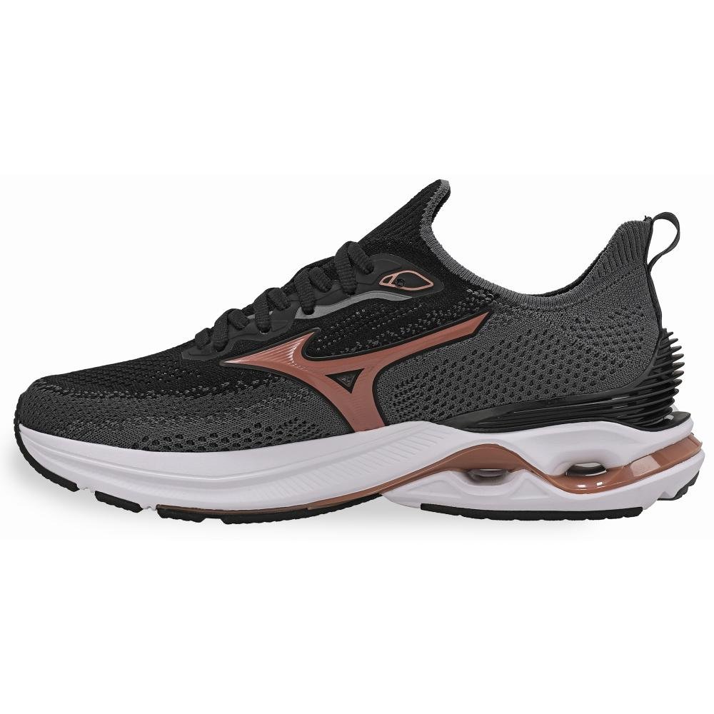 Tênis de Corrida Mizuno Wave Mirai 8 Feminino Preto 2