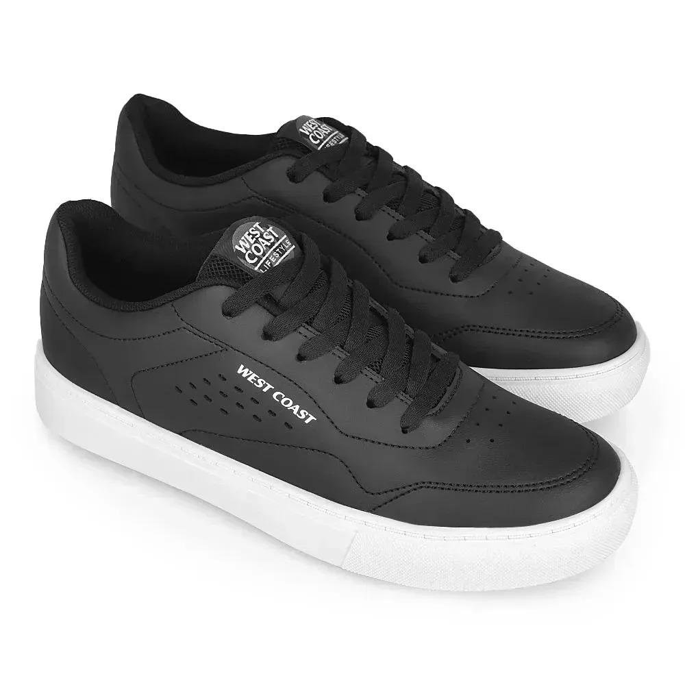 Tênis West Coast Casual Moon Rock Masculino Preto 3