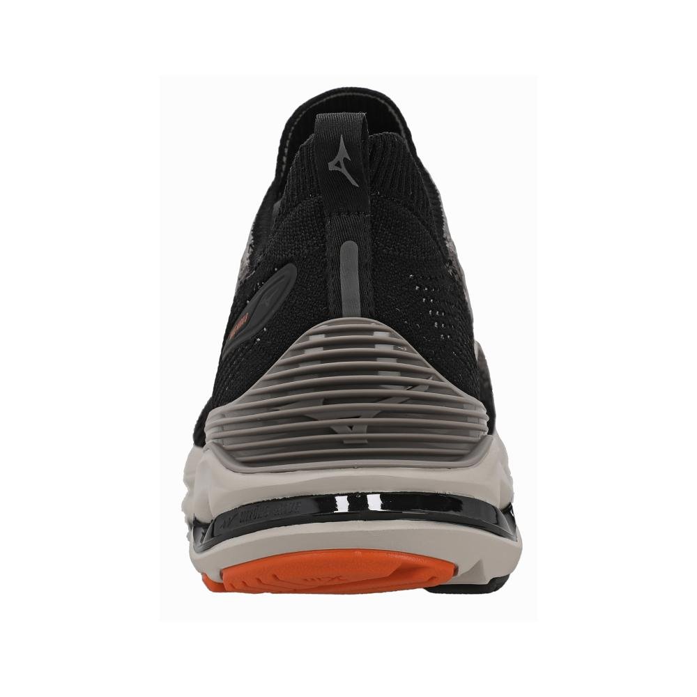 Tênis de Corrida Mizuno Wave Mirai 8 Masculino Preto/Cinza 6