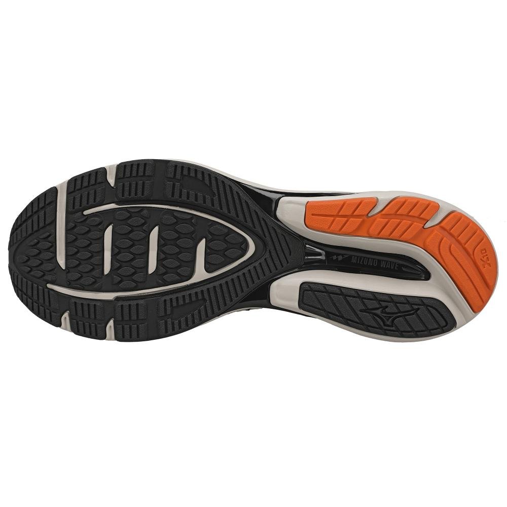Tênis de Corrida Mizuno Wave Mirai 8 Masculino Preto/Cinza 7