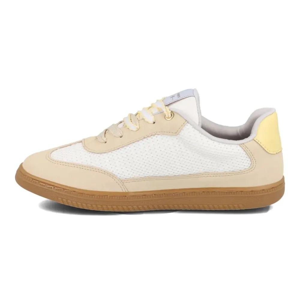 Tênis Via Marte Retro Feminino Branco/Amarelo 2
